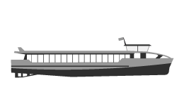 Icono barco eléctrico