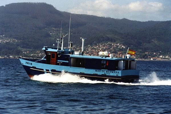 Catamarán de aluminio MAR DE MARMARA