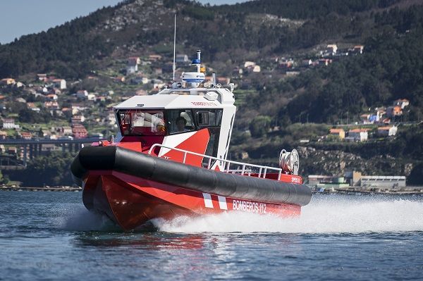 Seaworthiness of aluminium fireboat SPEIS II