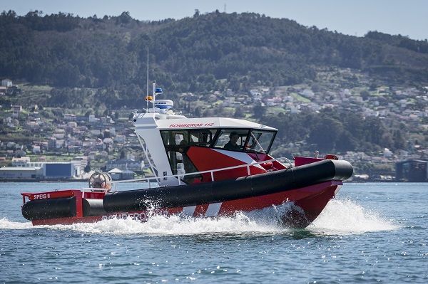 Aluminium fireboat SPEIS II