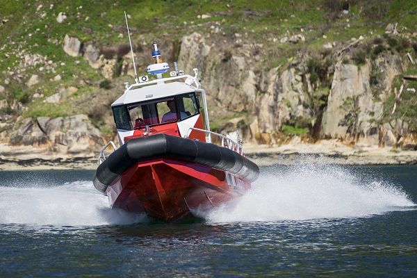 Fireboat for diving Alicante unit