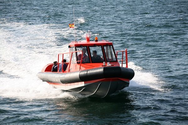 Aluminium work boat