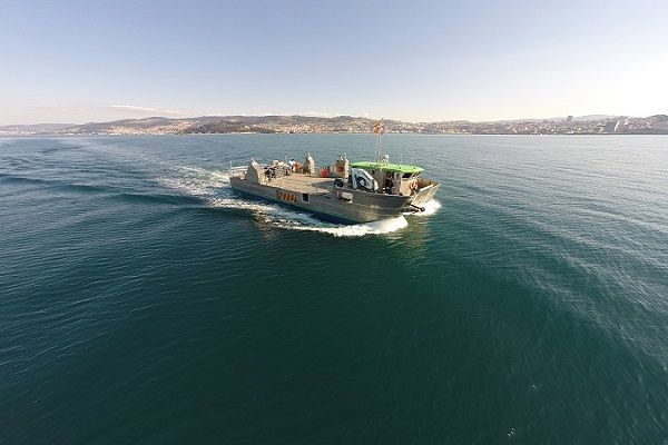 Aquaculture aluminium catamaran