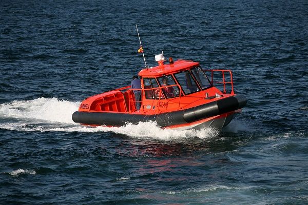 Gasoline aluminium work boat