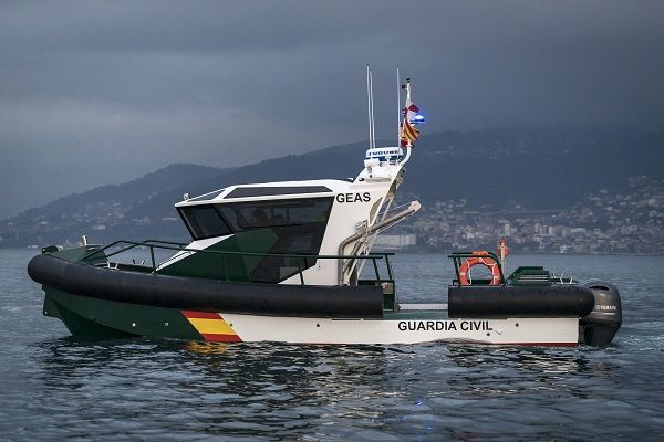 Aluminium patrol boat