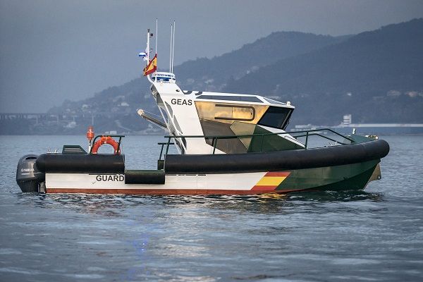 Barco de vigilancia de aluminio