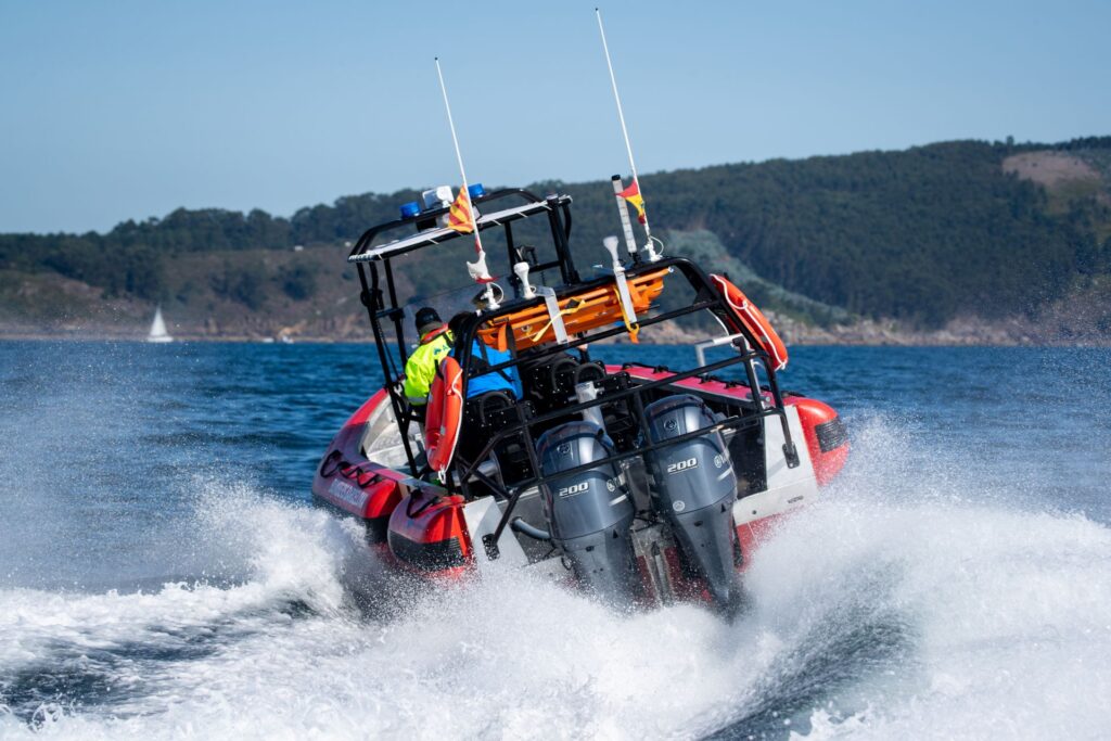 Aluminium RHIB for Search & Rescue (SAR) from the MZ range