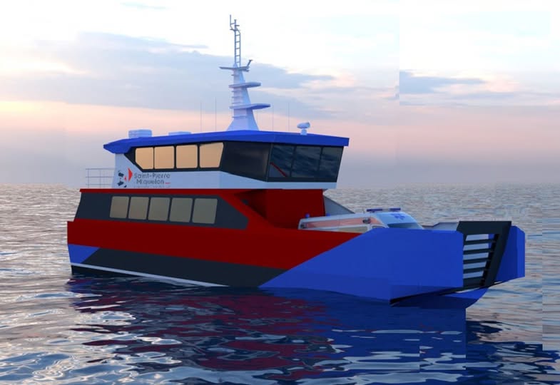 AISTER construirá el Jeune France II: un nuevo catamarán híbrido para Saint-Pierre et Miquelon